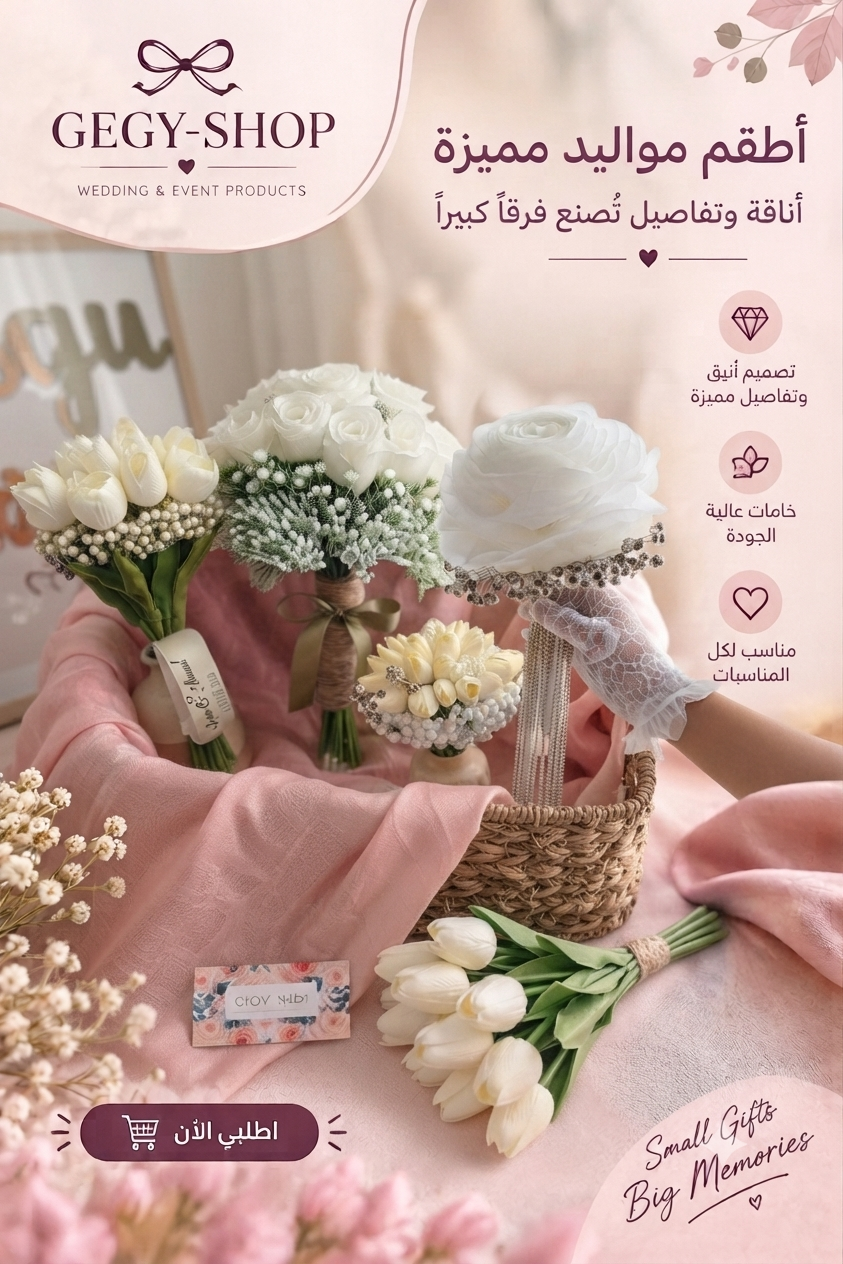 جيرب العروس /بوكيه الزفاف
